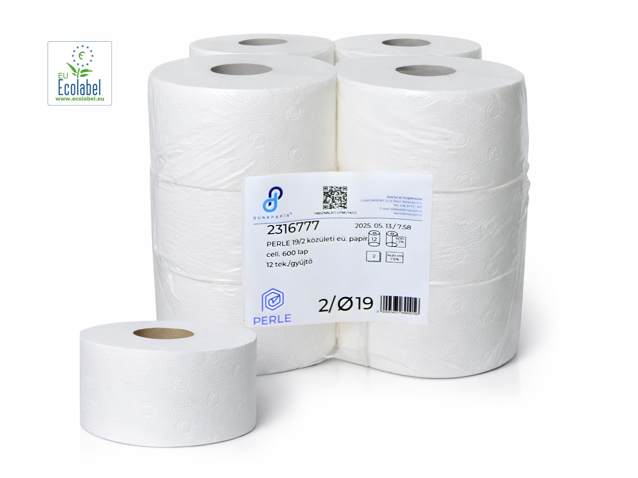 DP 19/2 közületi cell. eü. papír